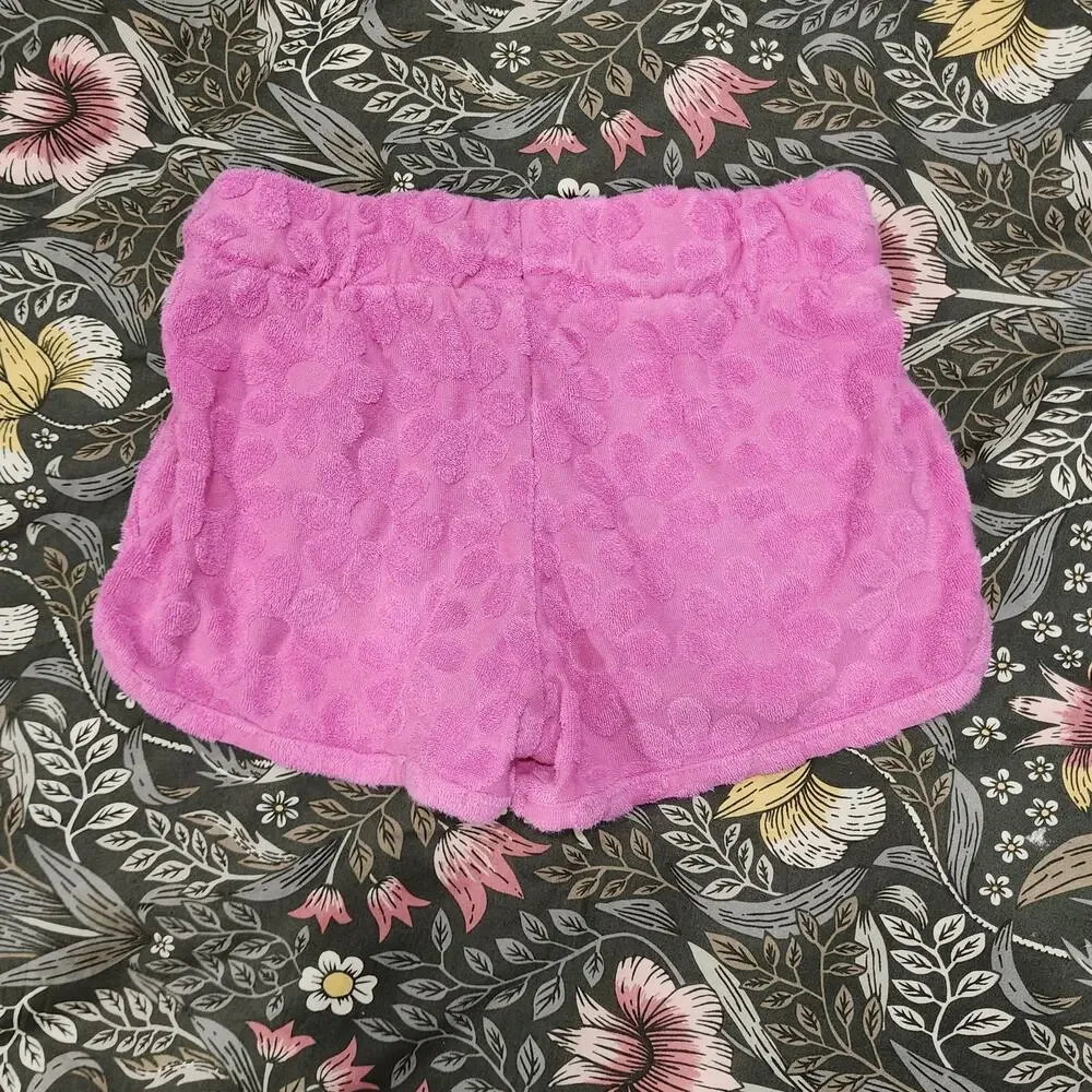 Old Navy Daisy Print Terry Shorts